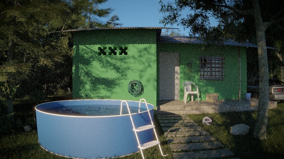 Que mettre sous une piscine hors-sol sur dalle béton